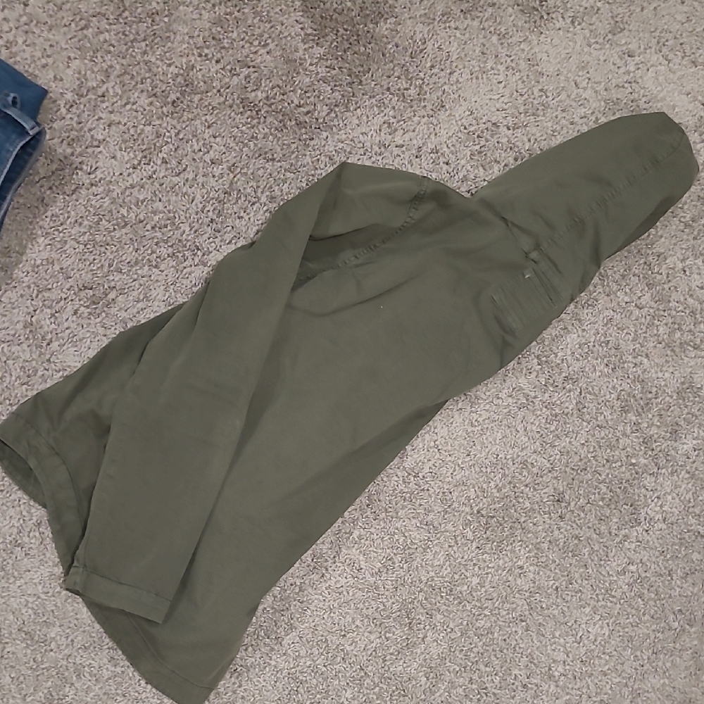 Womens Green Hooded Jacket - Picture 3 of 4